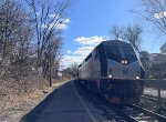 NJT Train # 1713 arriving into Kingsland Station with PL42AC leading 